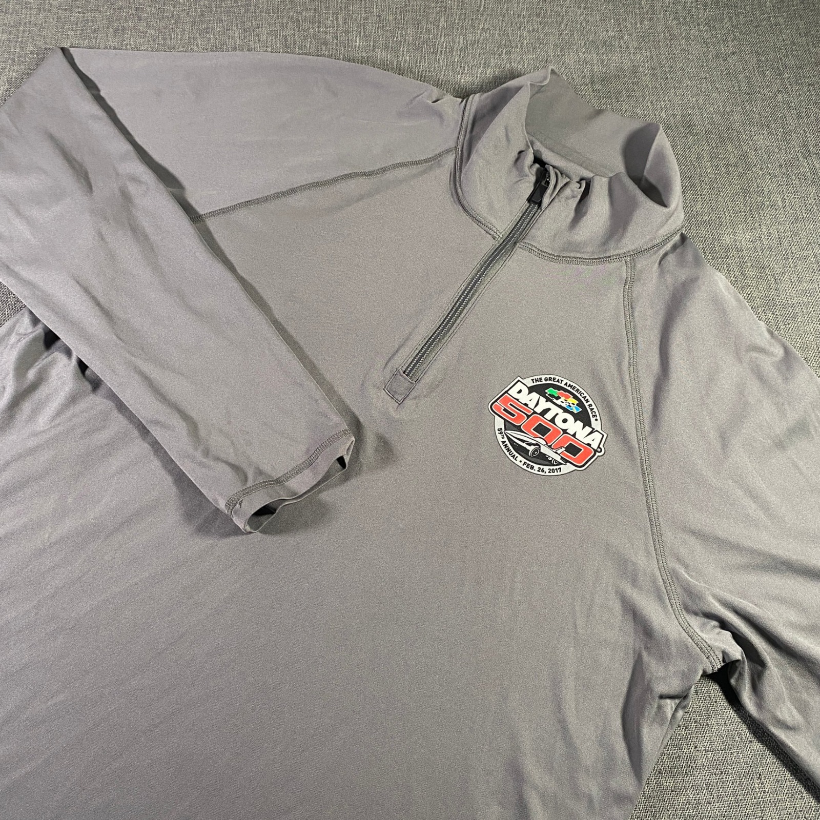 Nascar Daytona 500 The Great American Race Pullover Mens L